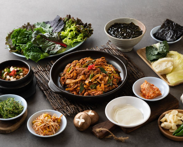 찜쌈밥 육류