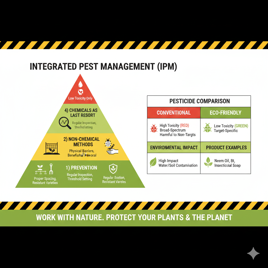 통합 해충 관리(IPM) 및 친환경 대안 가이드