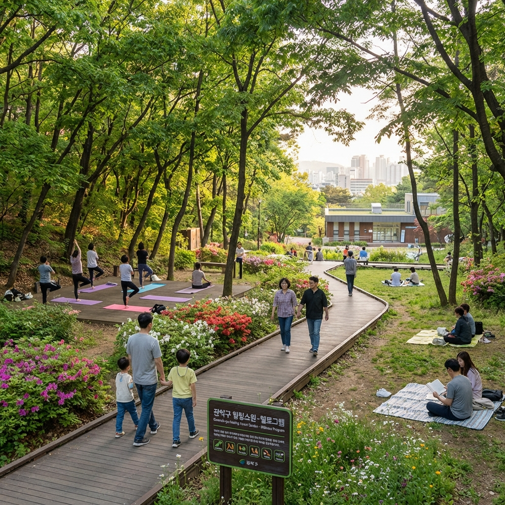 관악구 힐링정원도시 산림여가 프로그램