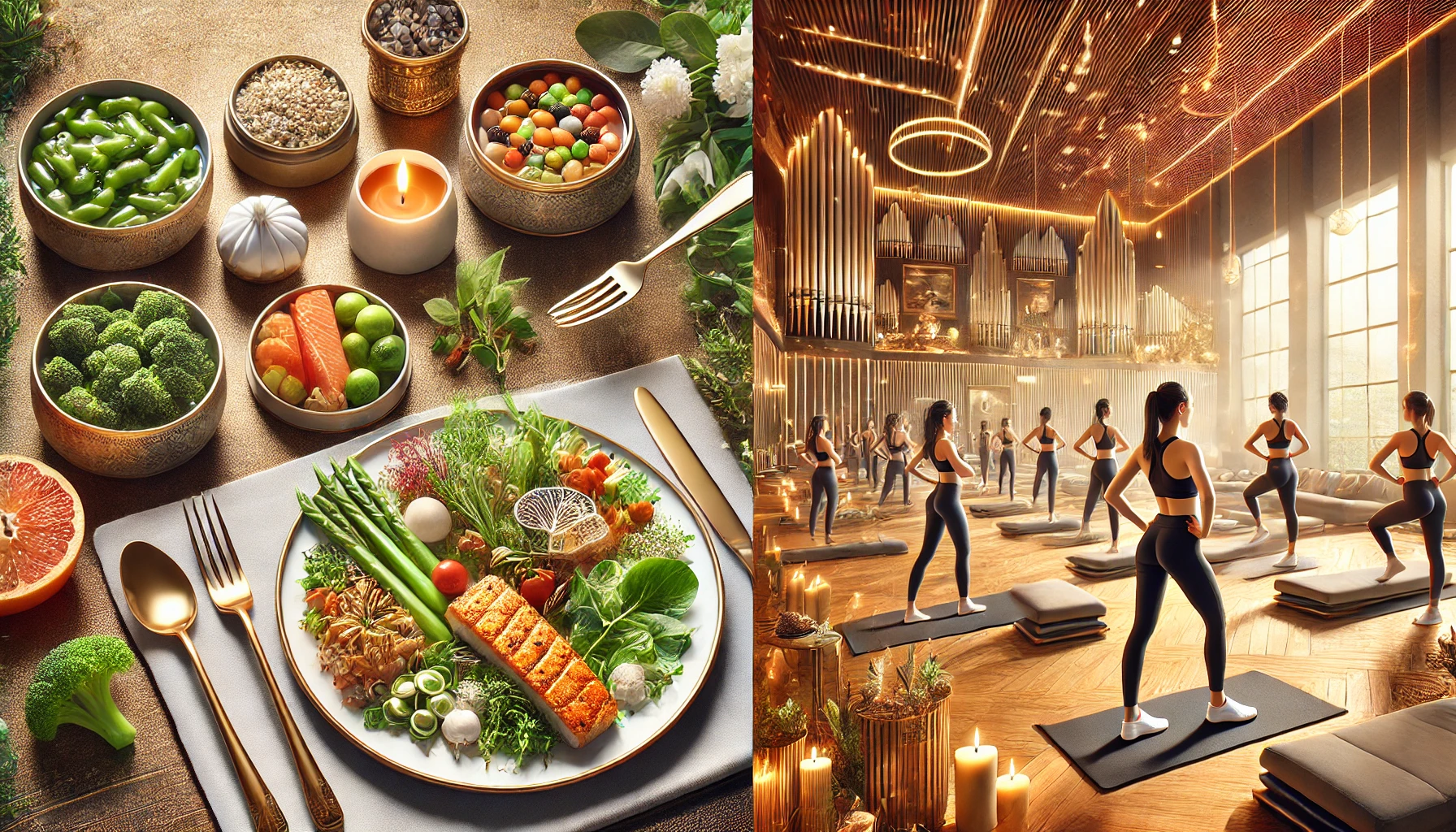 2025년 유행하는 건강 식단 & 40대 건강을 위한 필수 운동 (Trending healthy diet in 2025 & essential exercise for health in your 40s)