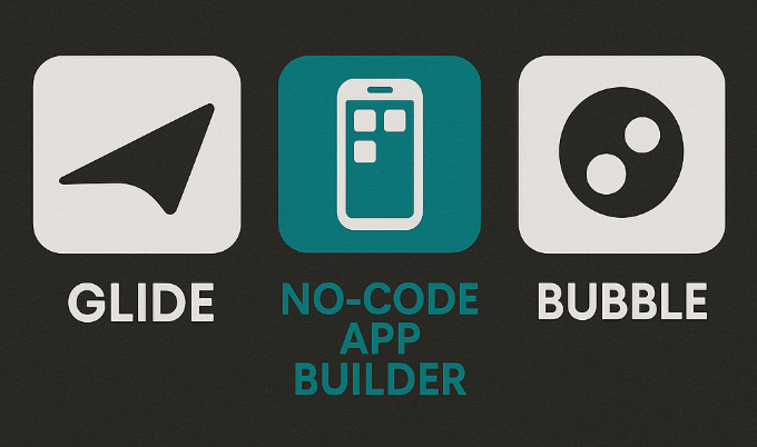노코드 앱 개발툴 Glide Adalo Bubble 비교