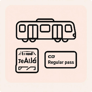 대중교통 무임·환급·정기권 이미지