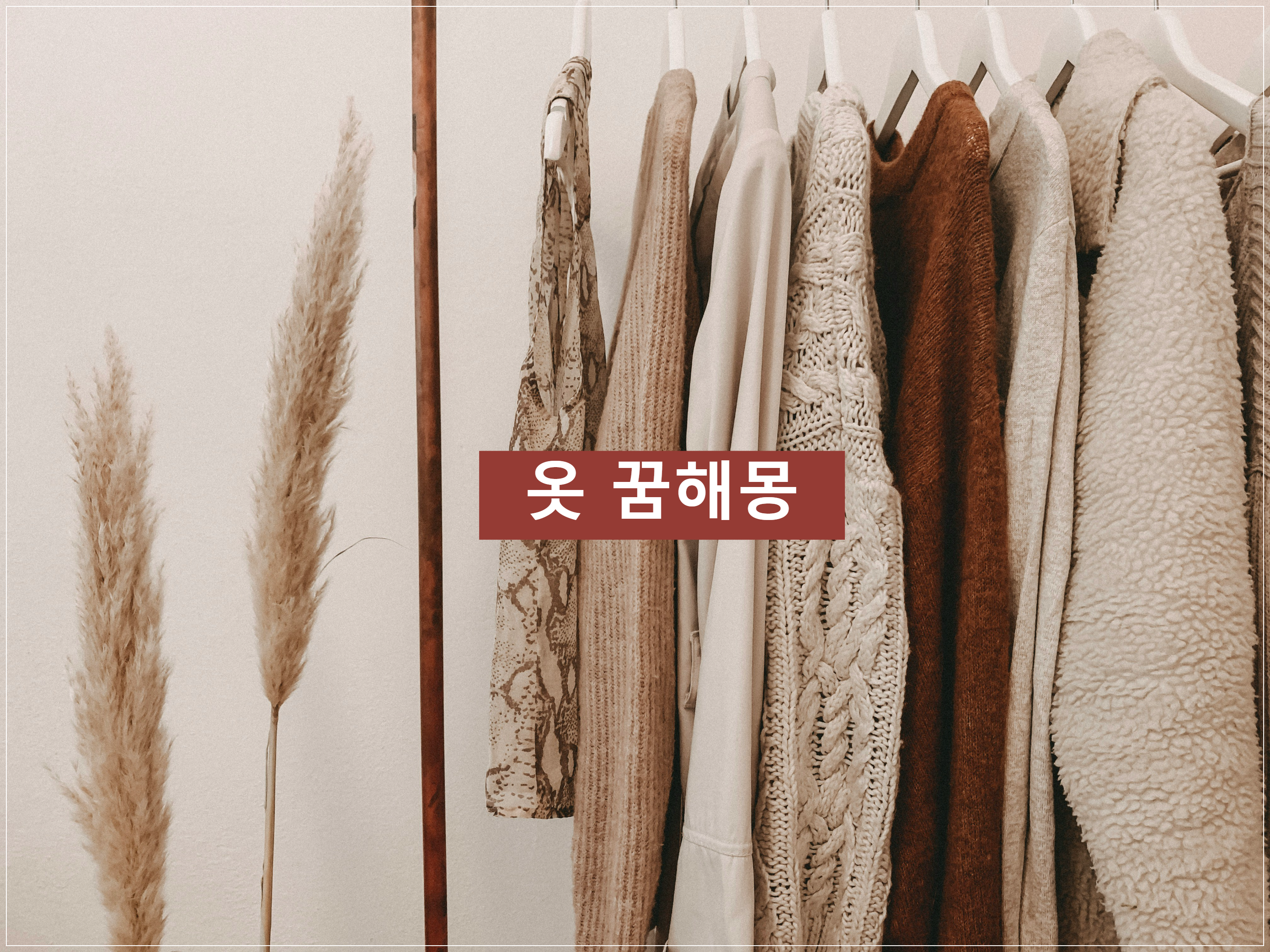 옷 꿈해몽 예시 사진