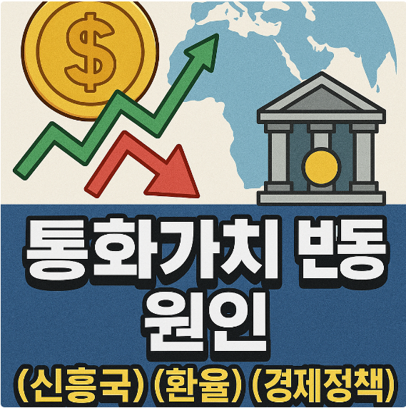 통화가치 변동 원인 (신흥국, 환율, 경제정책)