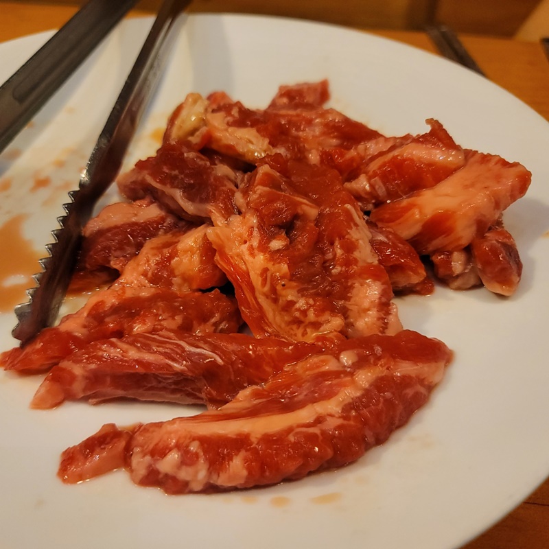 산본역 우정원 - 갈비살