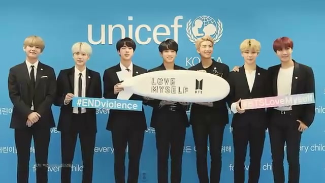 UN에서 'Love Myself, 스스로를 사랑하라'를 외친 BTS