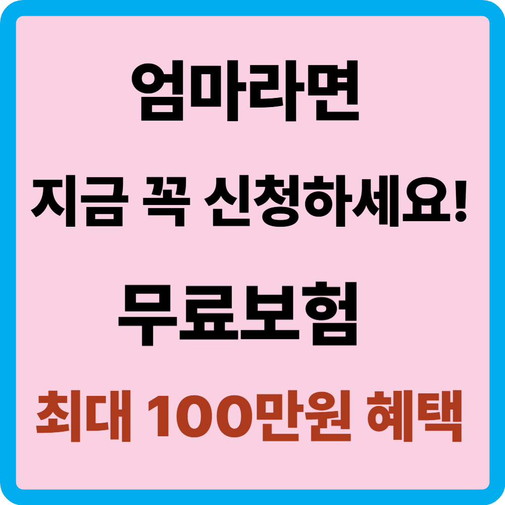 우체국 대한민국 엄마보험