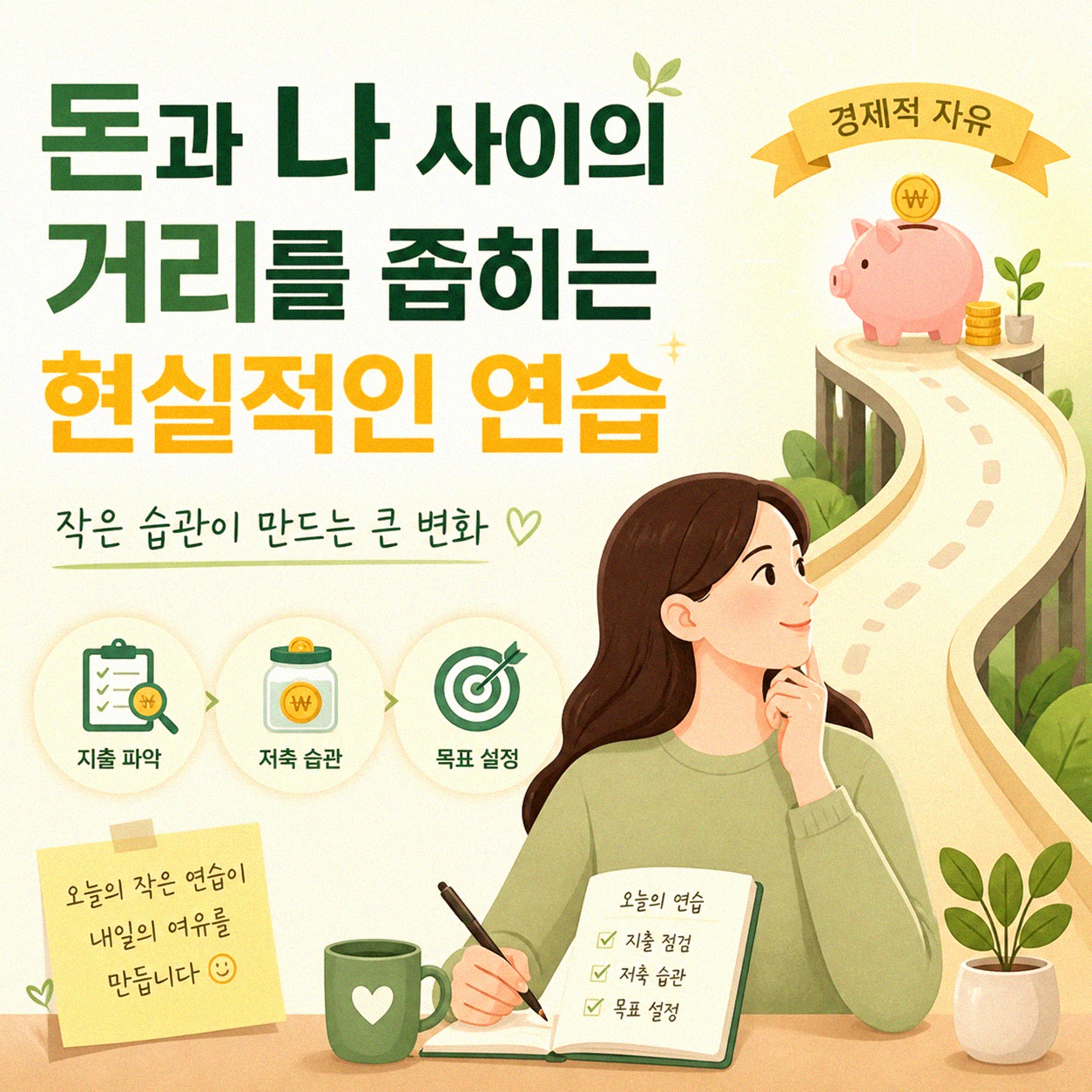 경제적 자유, 나에게 가까워지는 방법 알아보기