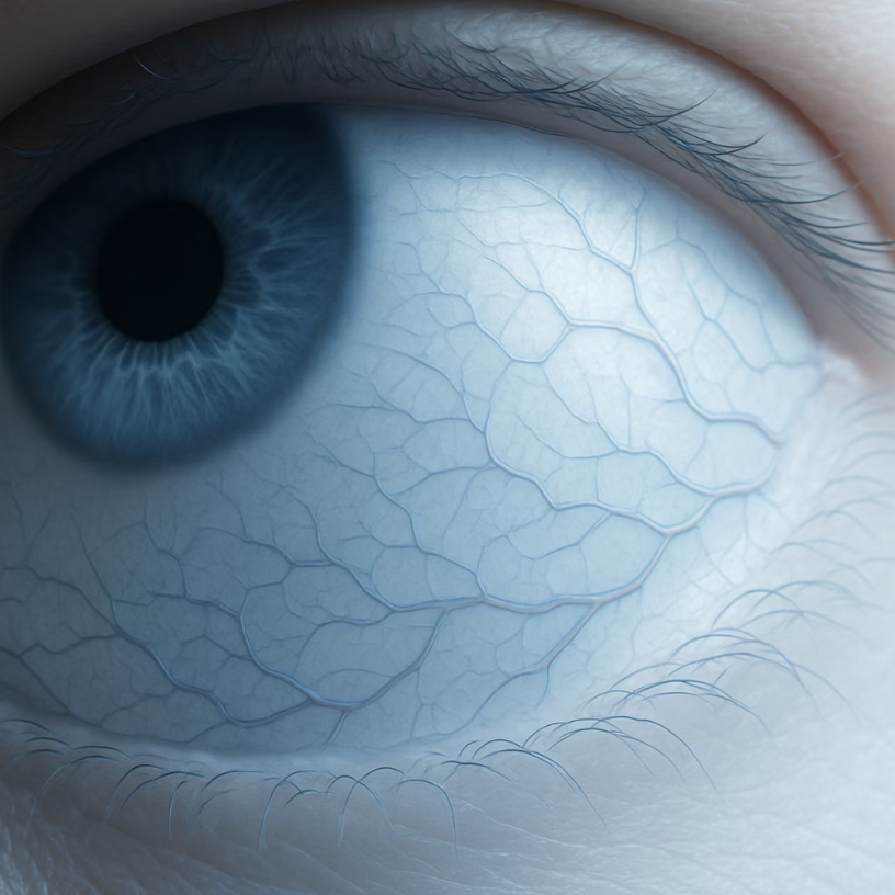 내 눈은 왜 갑자기 빨개졌을까?