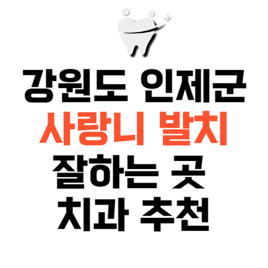 강원도 인제군 사랑니 치과 발치 잘하는 곳 추천 매복 가격 비용.png