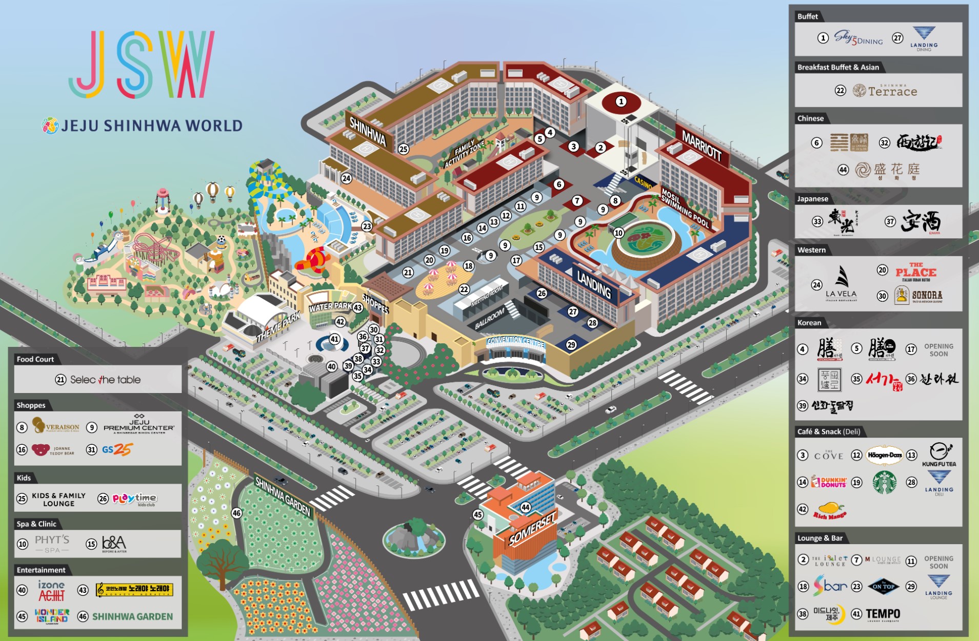 제주 신화월드 메리어트관