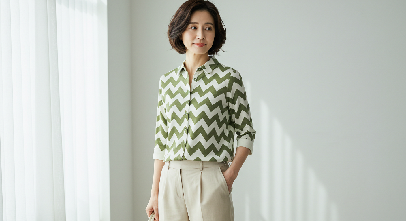 중년 여성 패션