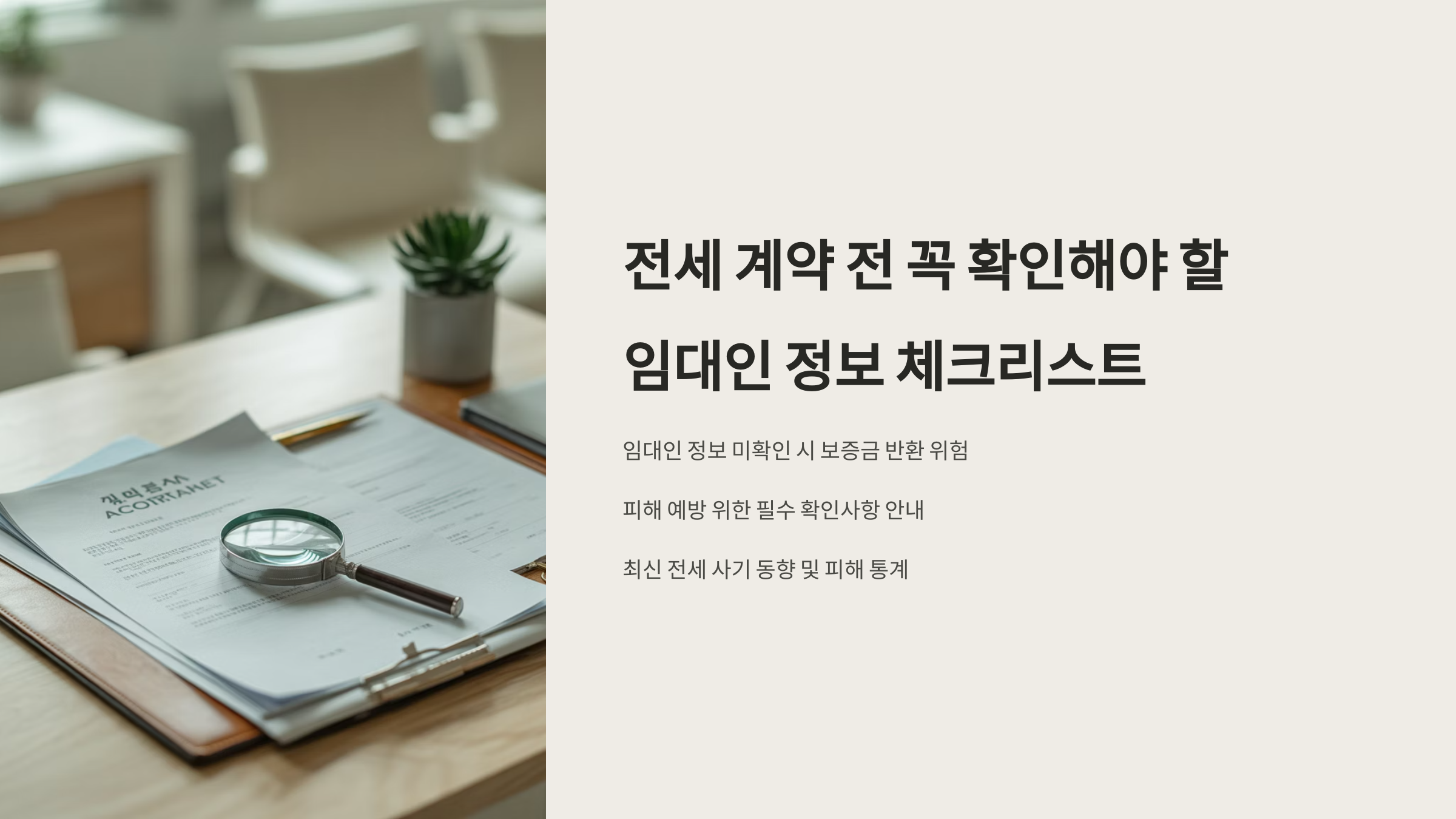 임대인 정보 확인