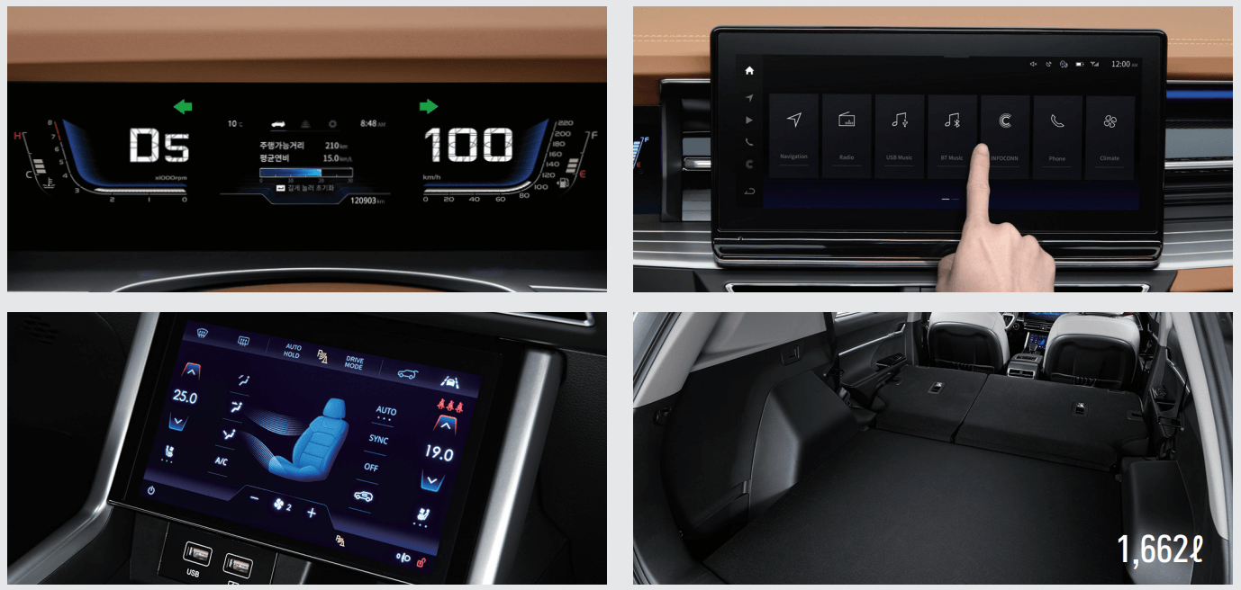 쌍용토레스 인테리어패널