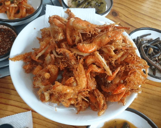 생생정보통 새뱅이수제비 전골 민물새우튀김 매운탕 천안 맛집