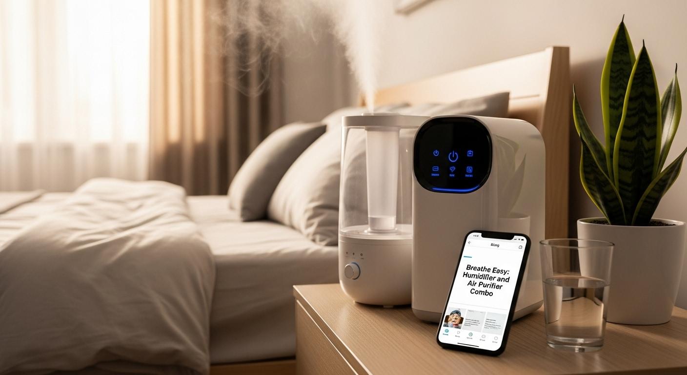 가습기 공기청정기 동시 사용