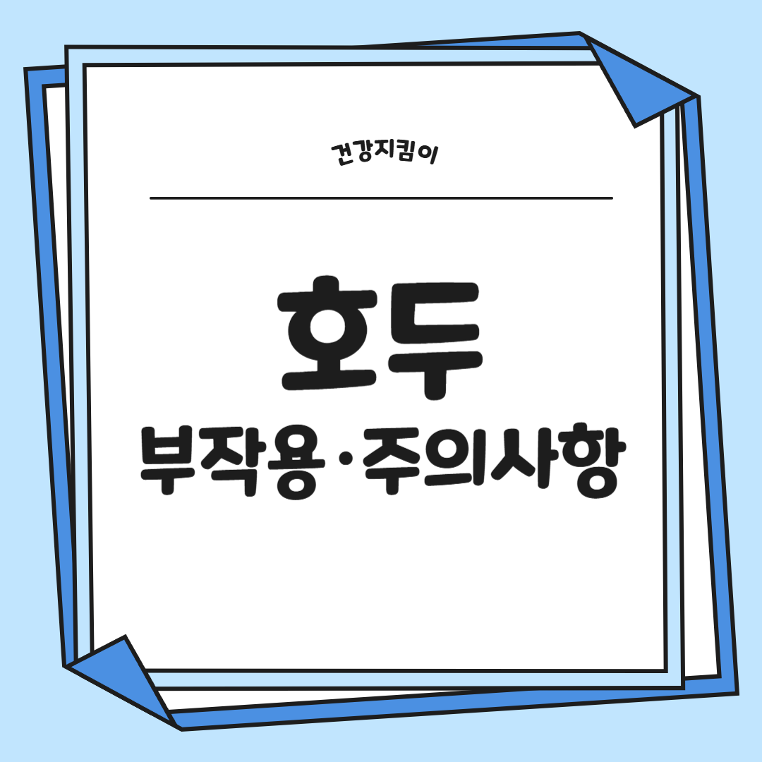 호두 효능과 부작용 하루섭취량 먹는방법 고르는법