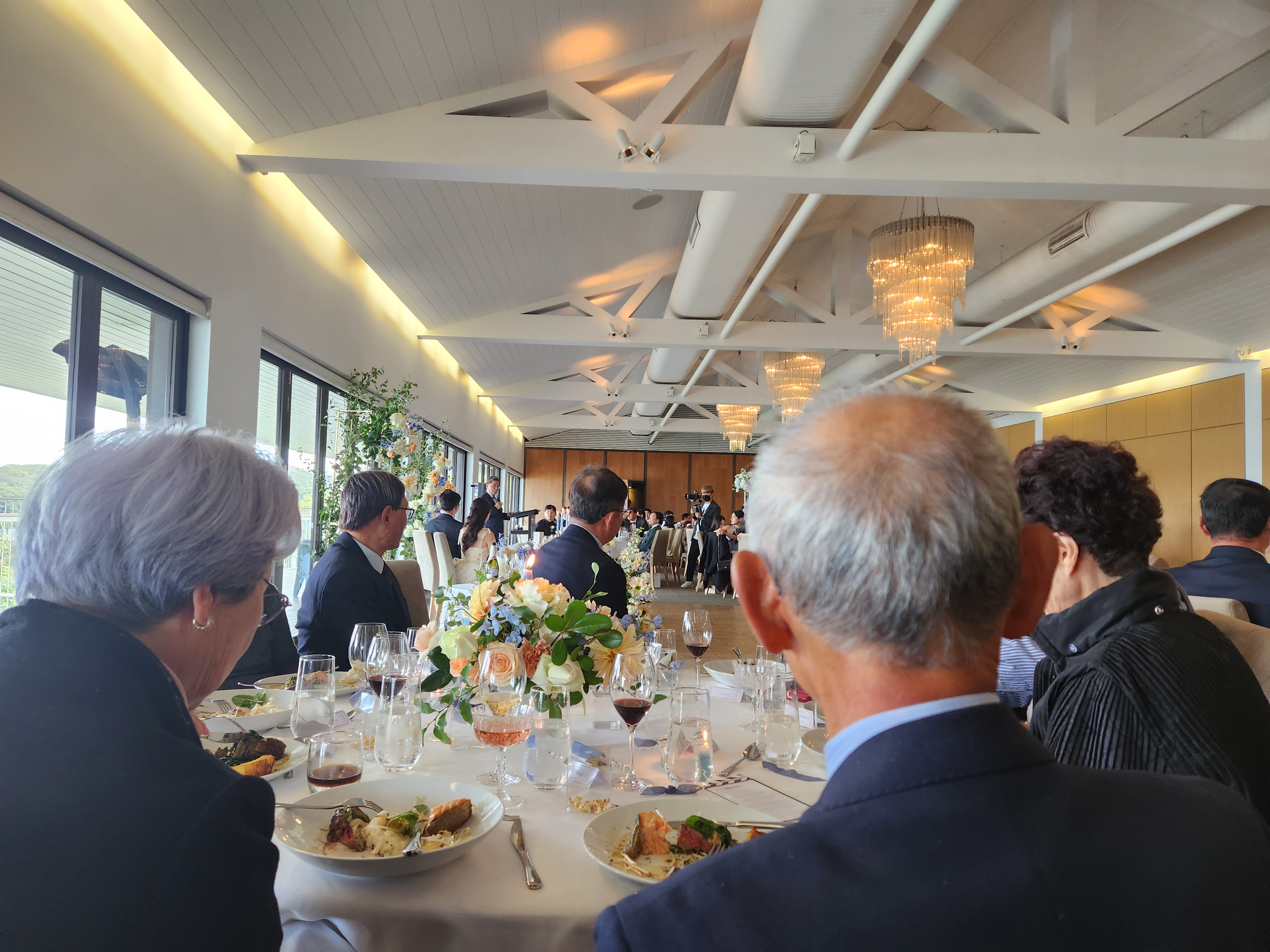 호주 결혼식 피로연