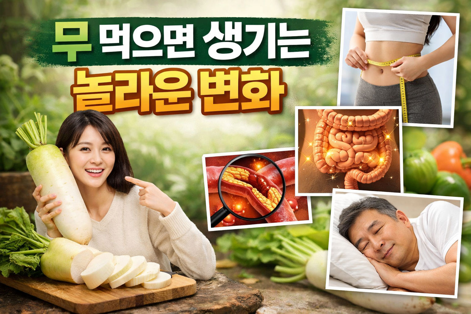 무 효능