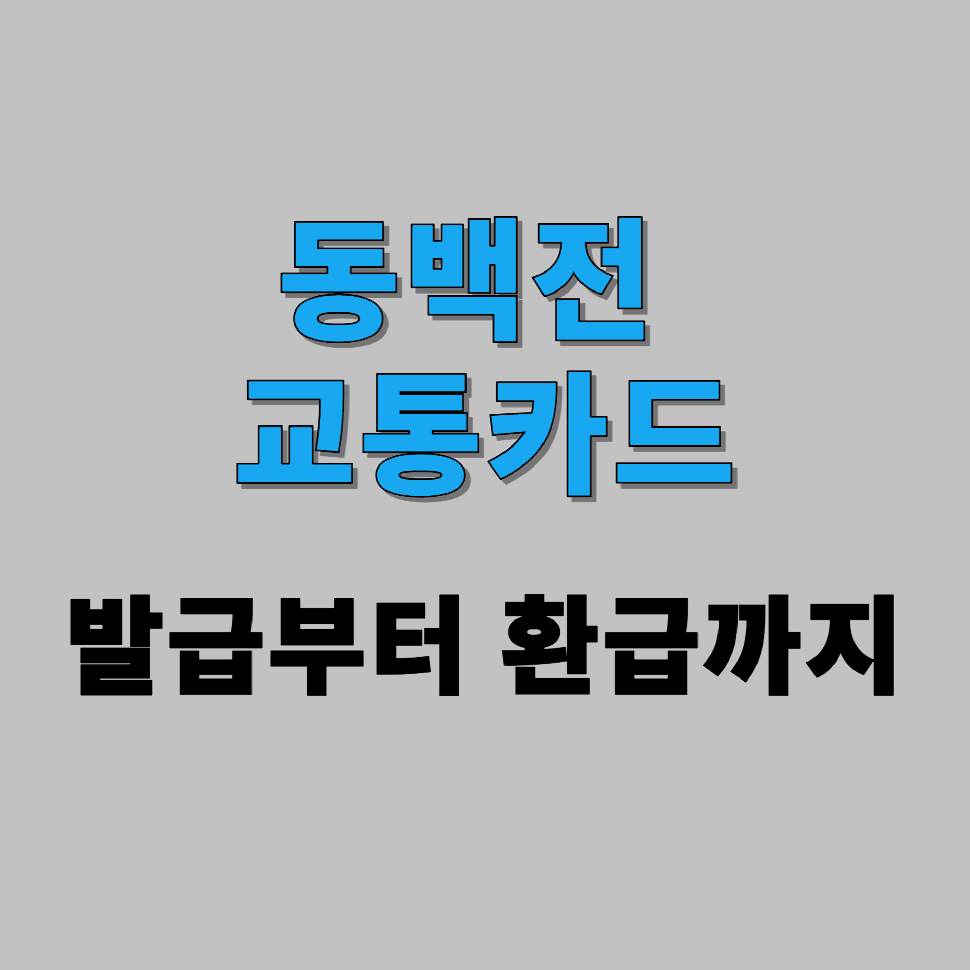 동백전 교통카드 썸네일