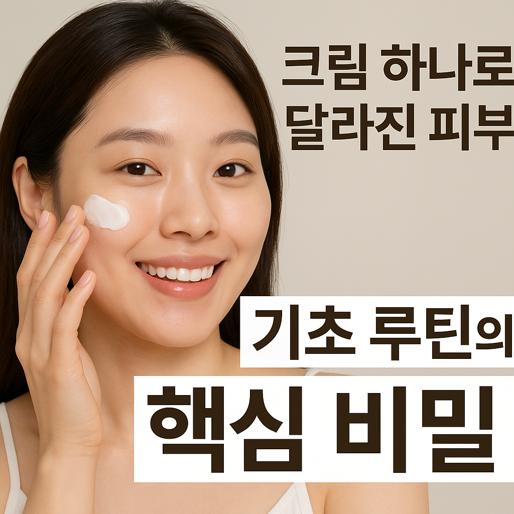크림 하나로 달라진 피부