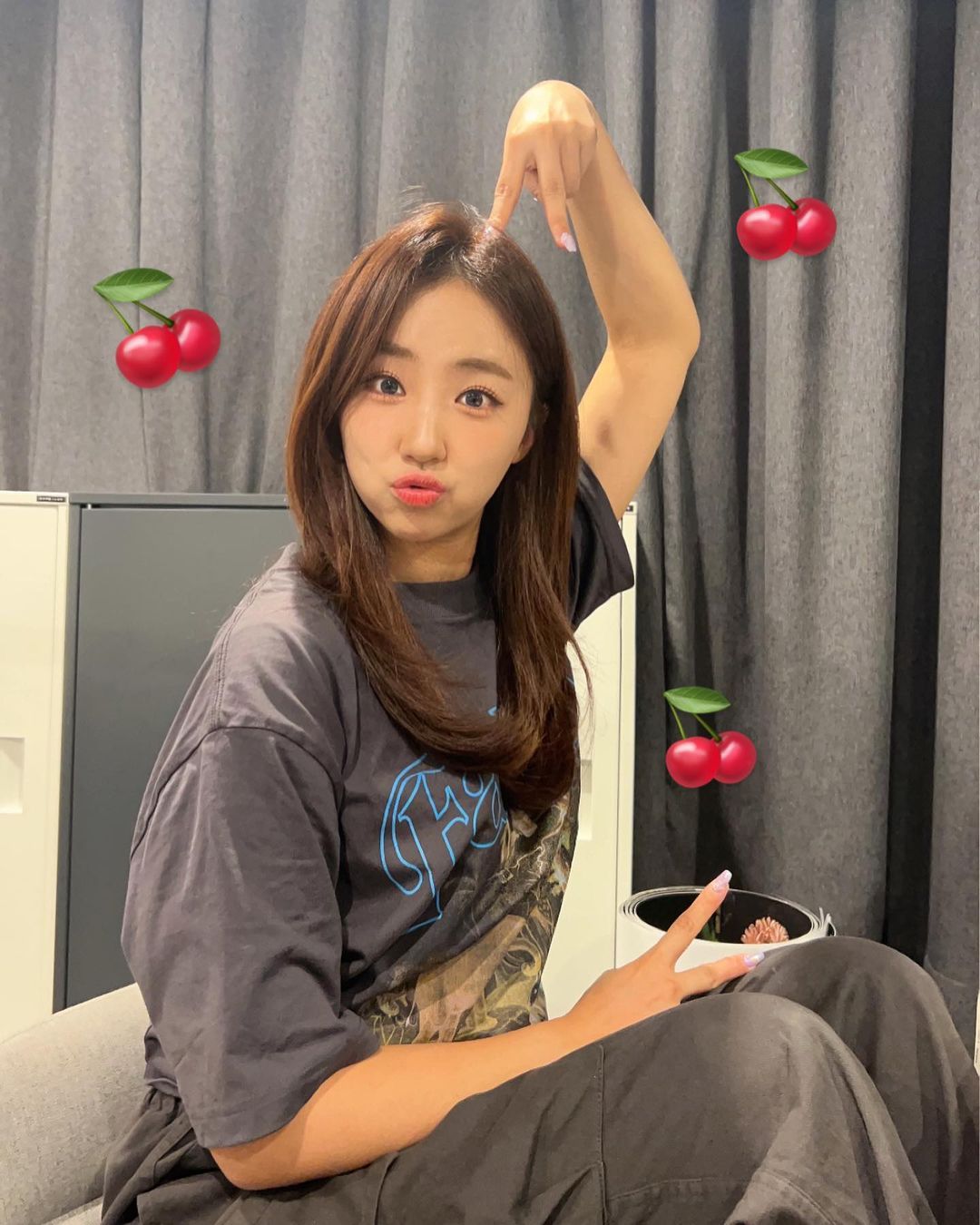 배혜지 기상캐스터의 귀여운 모습