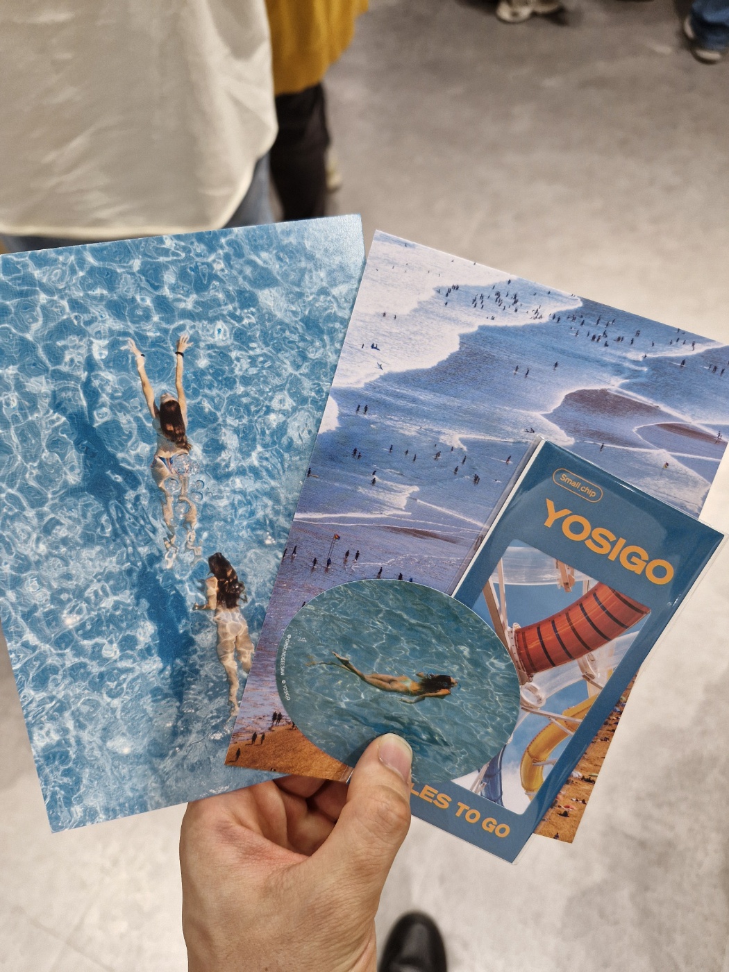 요시고 사진전2 굿즈 