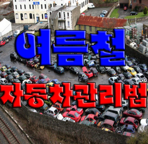 무더위 차량관리법