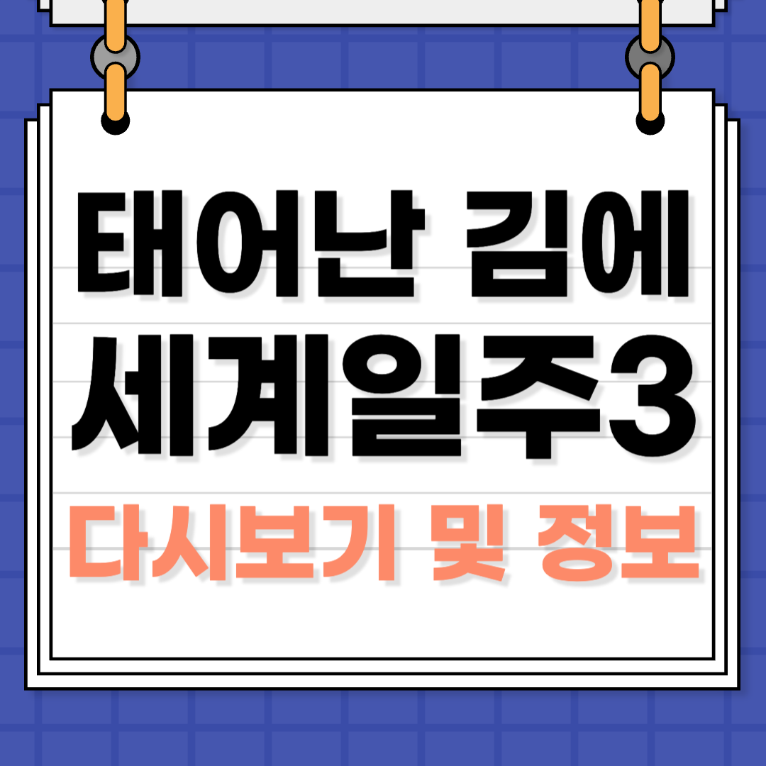태어난 김에 세계일주 시즌3