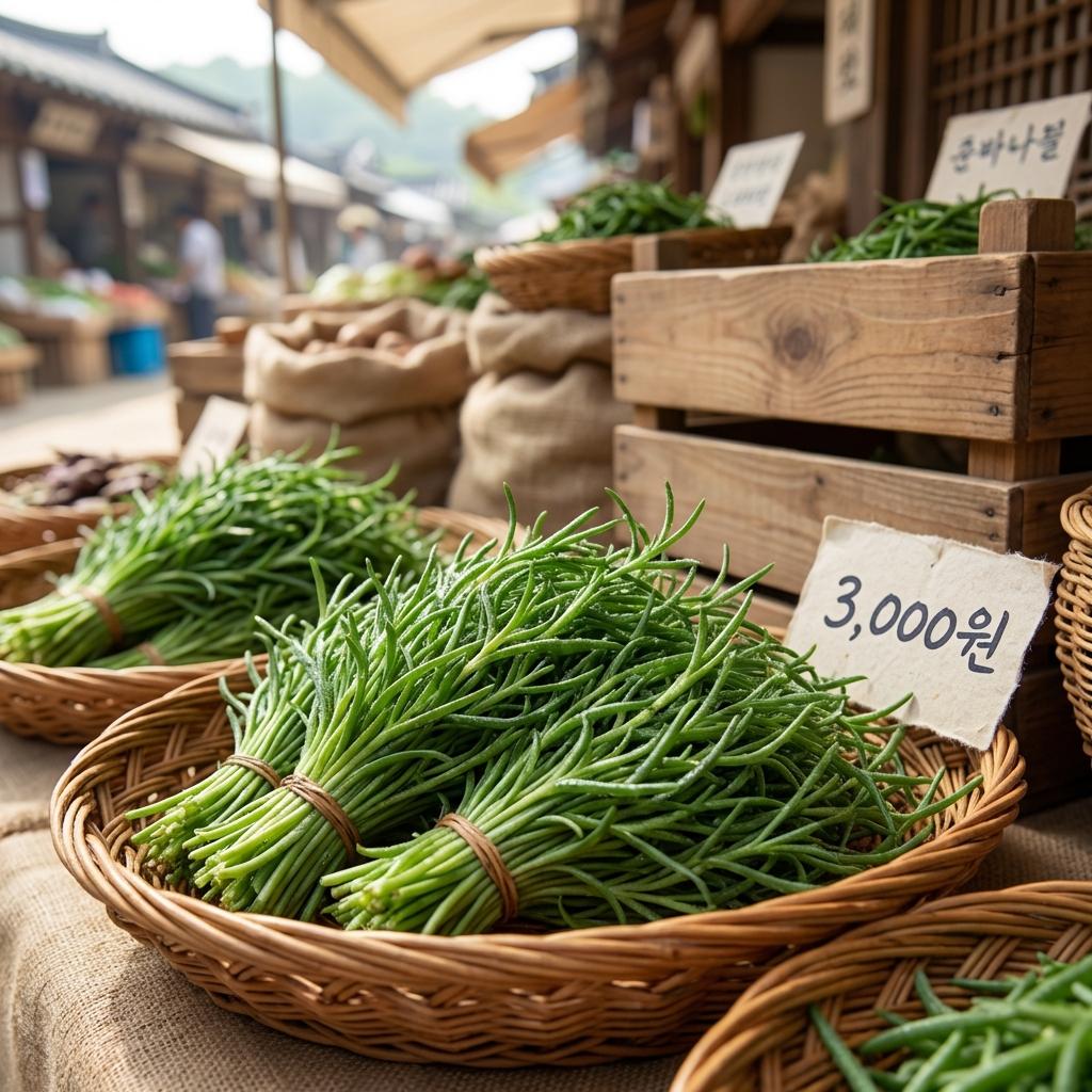 제철 봄나물 시세 및 구매 기준