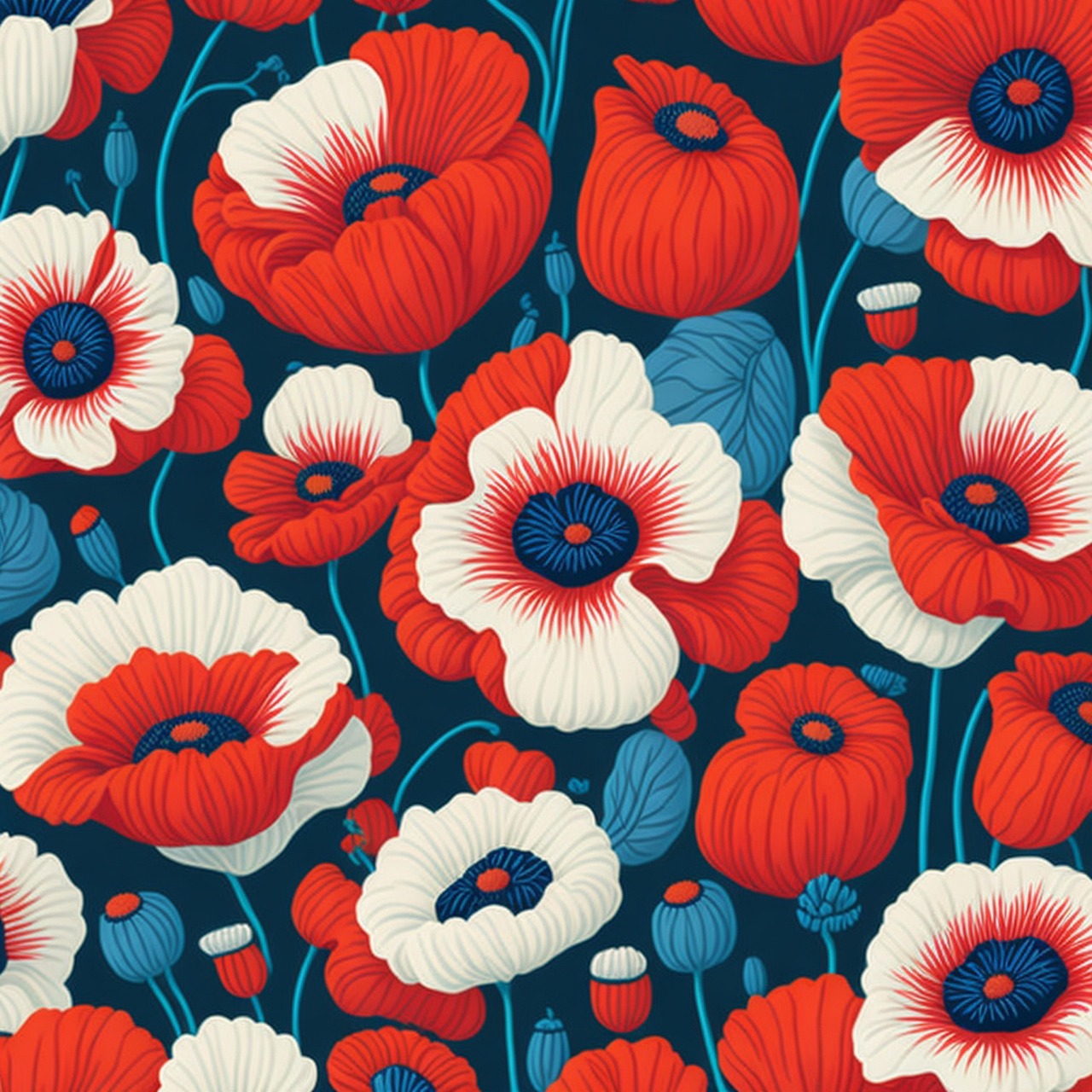 예술과-과학-패턴-꽃-그림