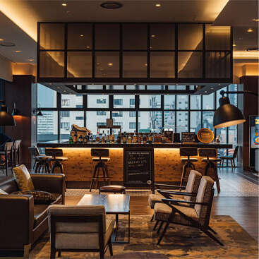 서울 호캉스 호텔 추천 가성비 - 포포인츠 바이 쉐라톤 조선 서울 명동, 휴식공간