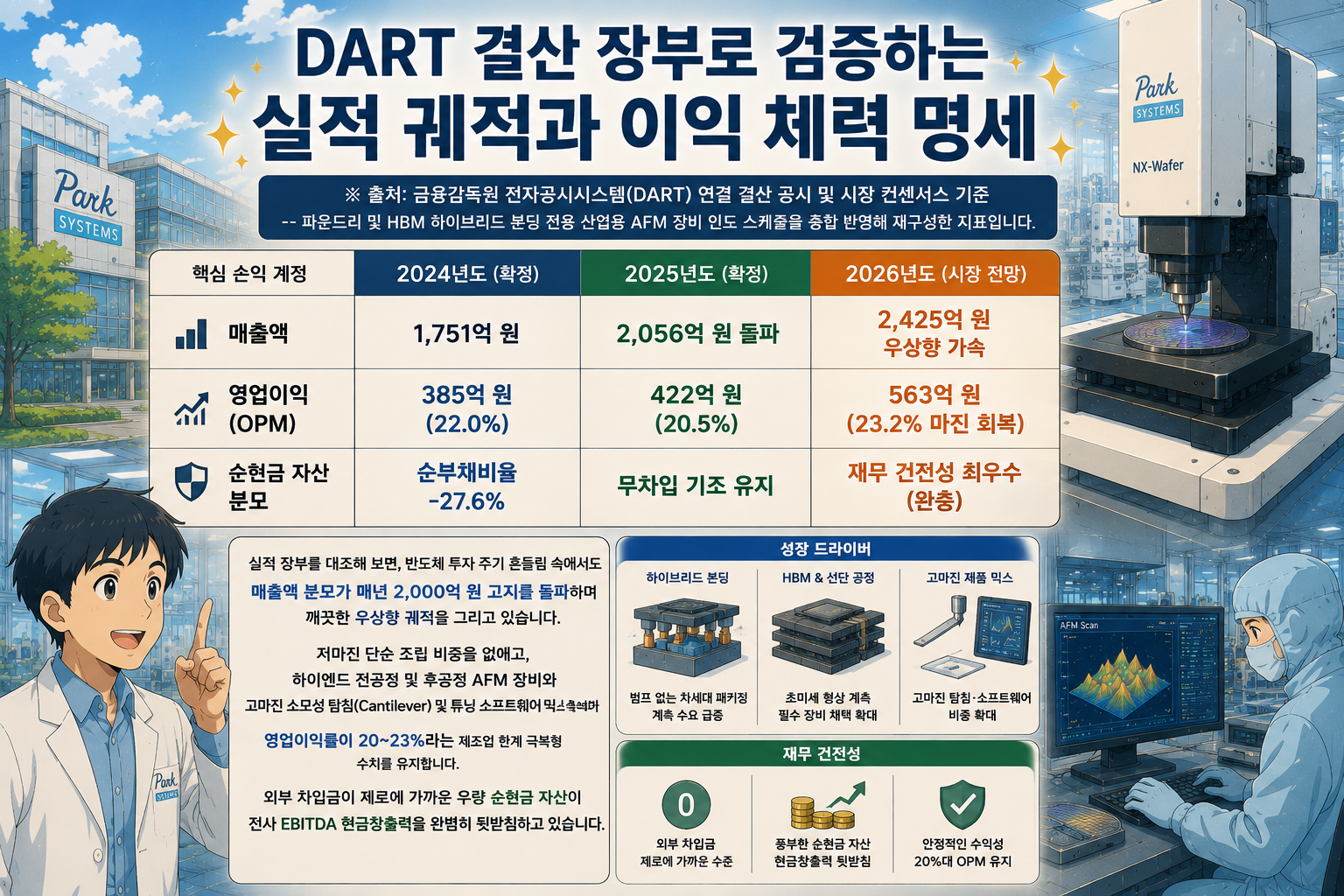 DART 결산 장부 분석과 성장 추세
