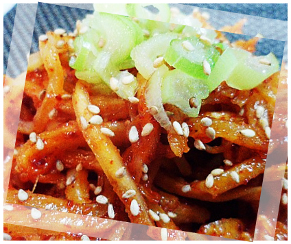 백종원 진미채무침 황금레시피