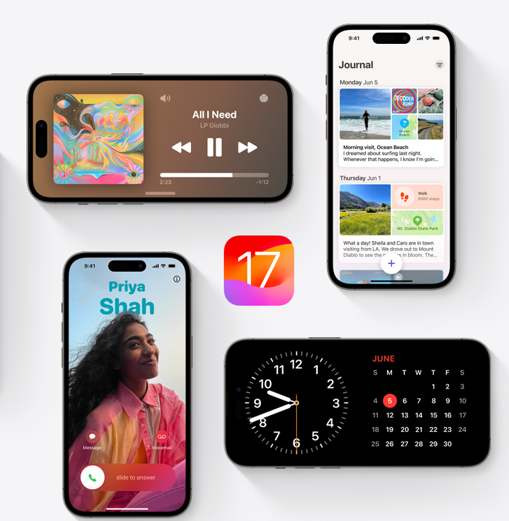 iOS 17 업데이트와 호환기종