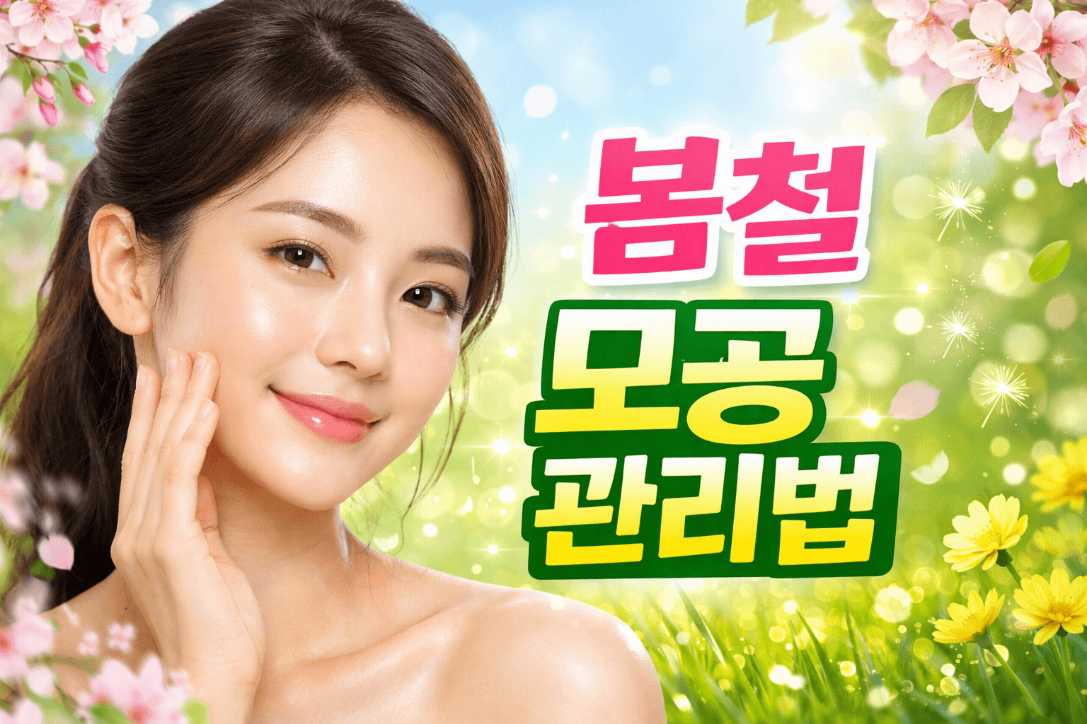 봄철 모공 관리법, 피지 폭발 시즌에 꼭 알아야 할 관리 팁