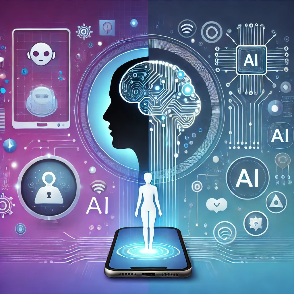 인간과 AI의 모델 이미지