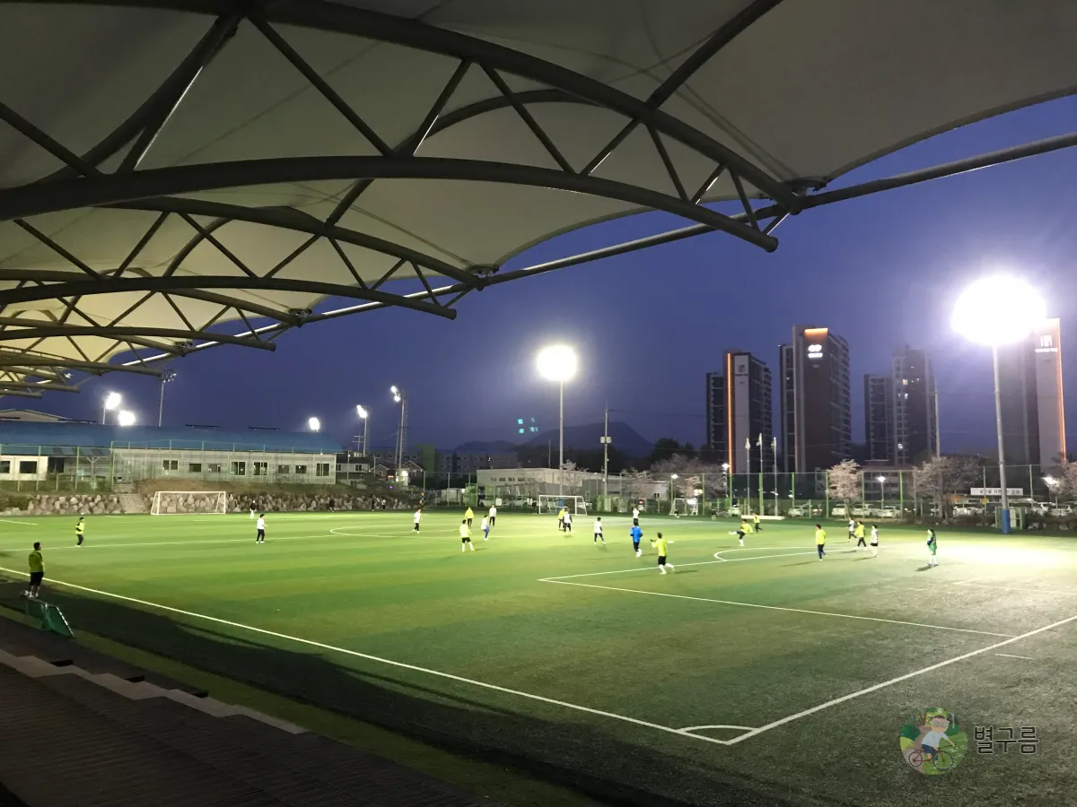 갈산공원-야경-체육공원