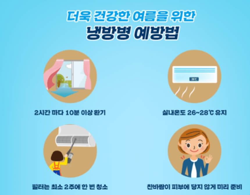 냉방병 치료방법