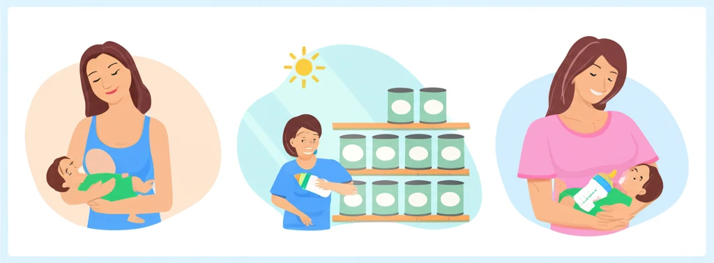 완벽한 수유는 없다! 아기와 엄마 위