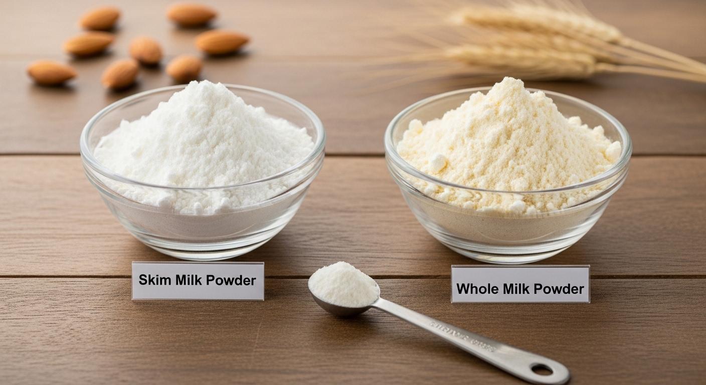 탈지분유와 전지분유의 차이점