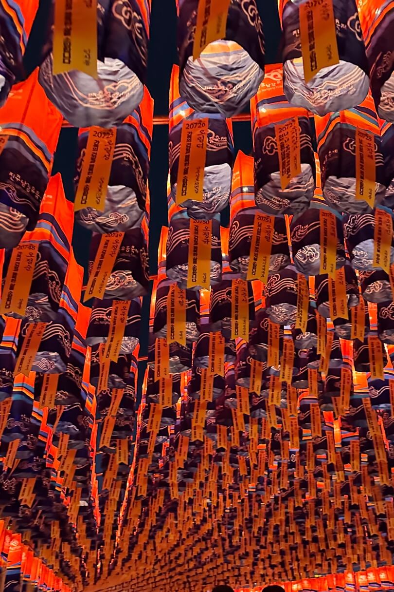 진주남강유등축제 분위기