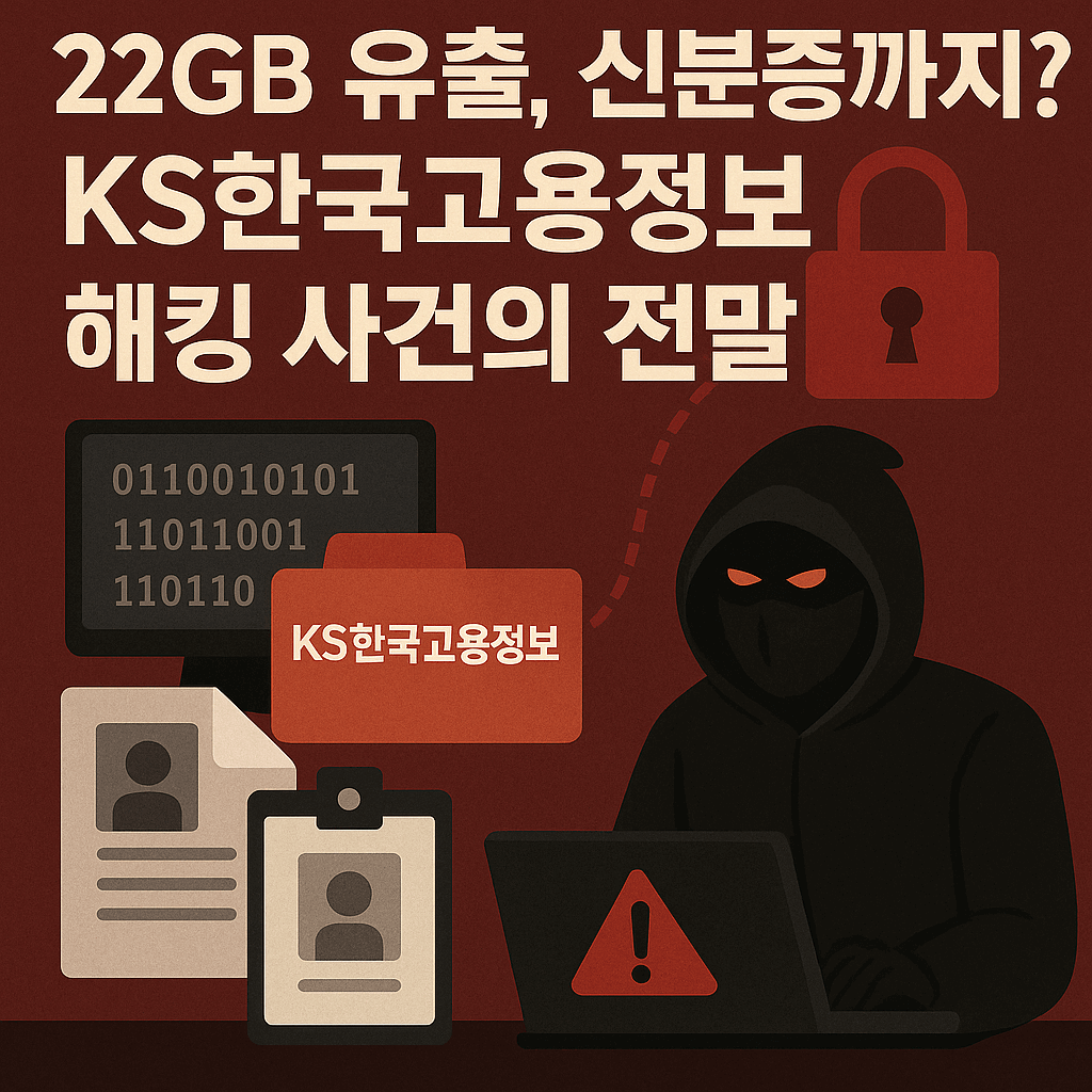 KS한국고용정보 해킹, 개인정보 유출 확인, 명의도용 예방 방법, 2차 피해 대처법