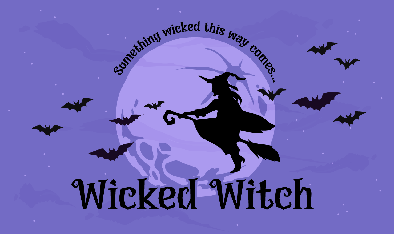 윤디자인 WickedWitch 위키드위치 할로윈 폰트 1