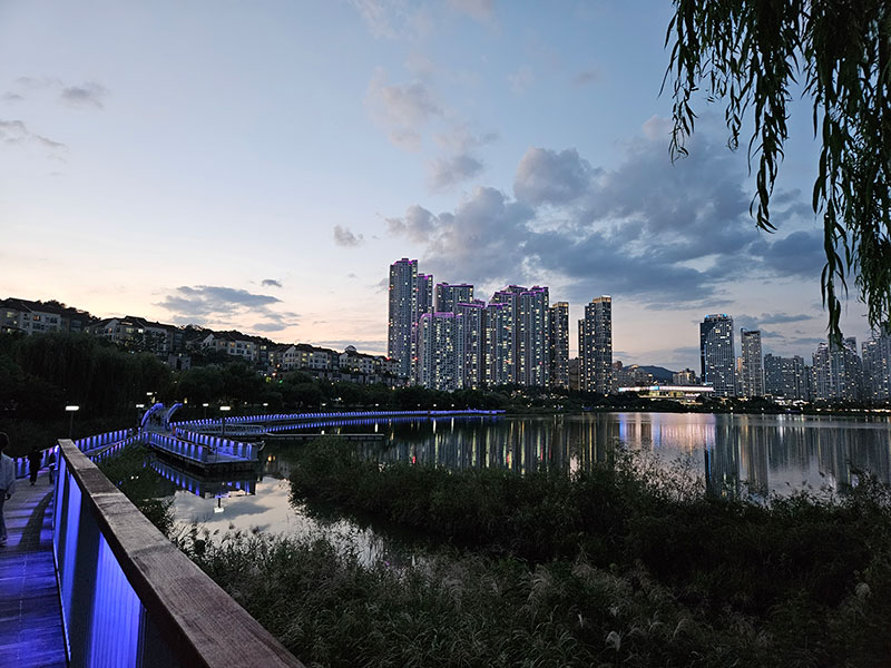 광교호수공원 야경4