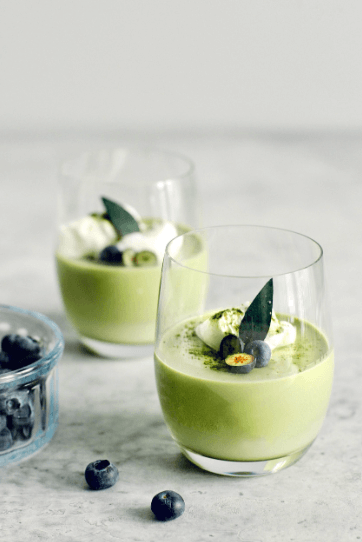 우유와 차의 조합, 녹차와 우유로 만든 녹차라떼