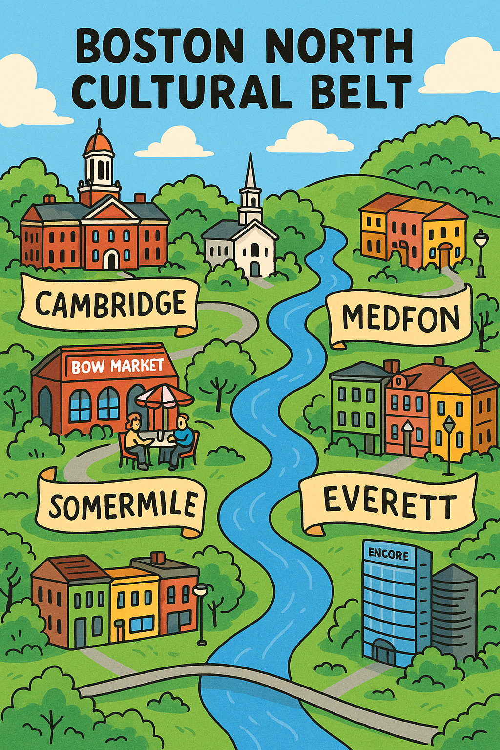 보스턴 북부 문화벨트(Boston North Cultural Belt)