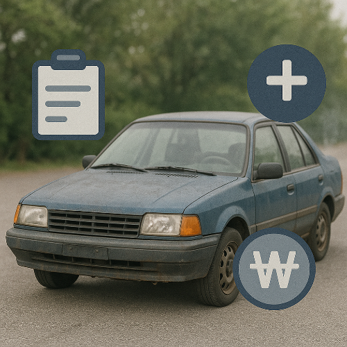 노후 경유차 폐차지원금 4등급 신청 방법 총정리