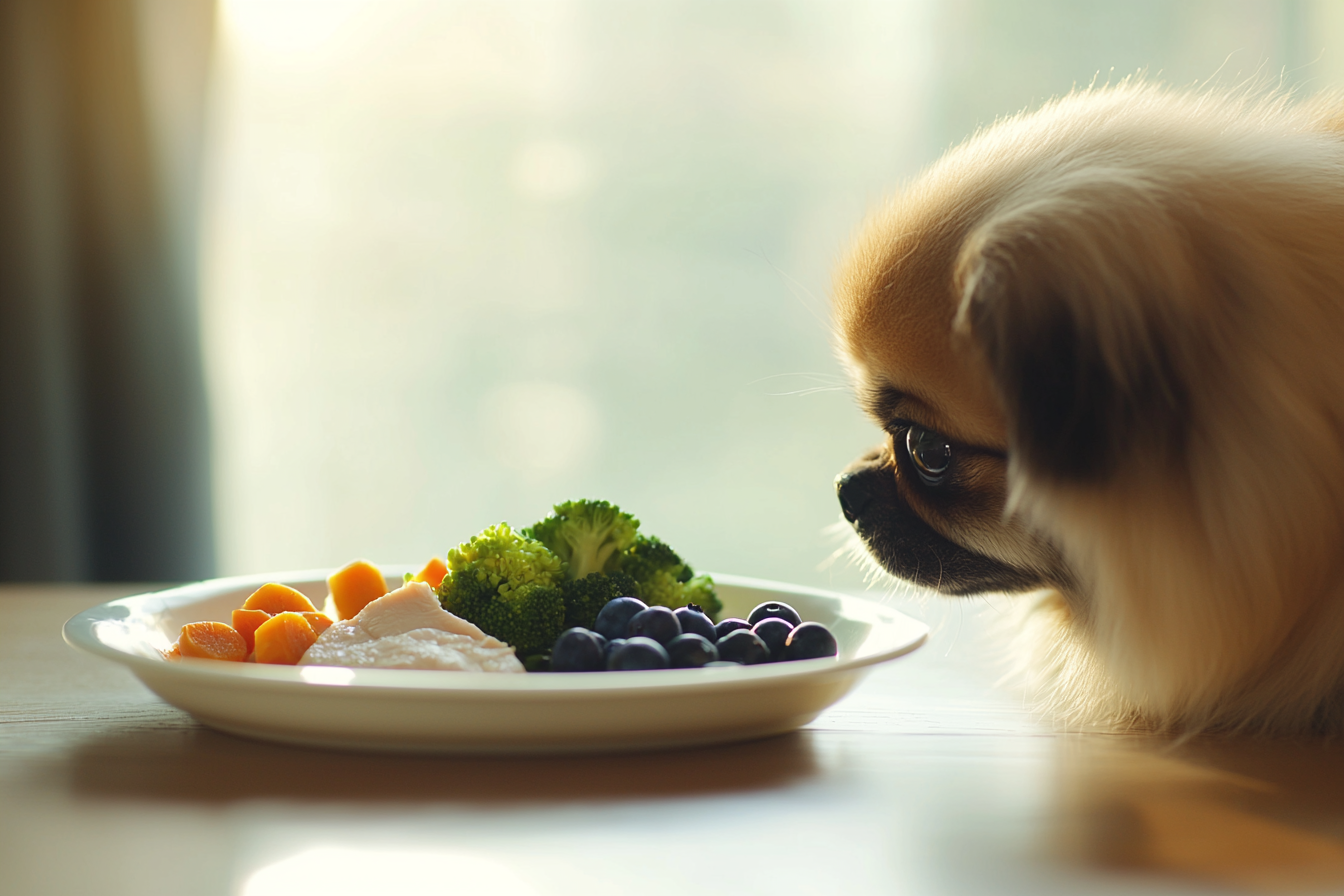 Pekingese - meal