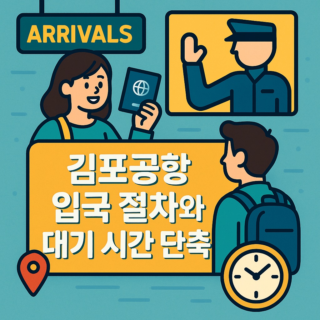 김포공항 입국 절차와 대기 시간 단축 꿀팁